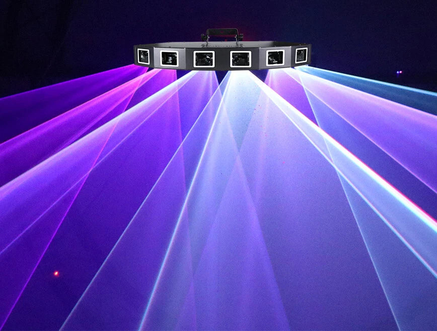 Luz Laser 6 Ojos
