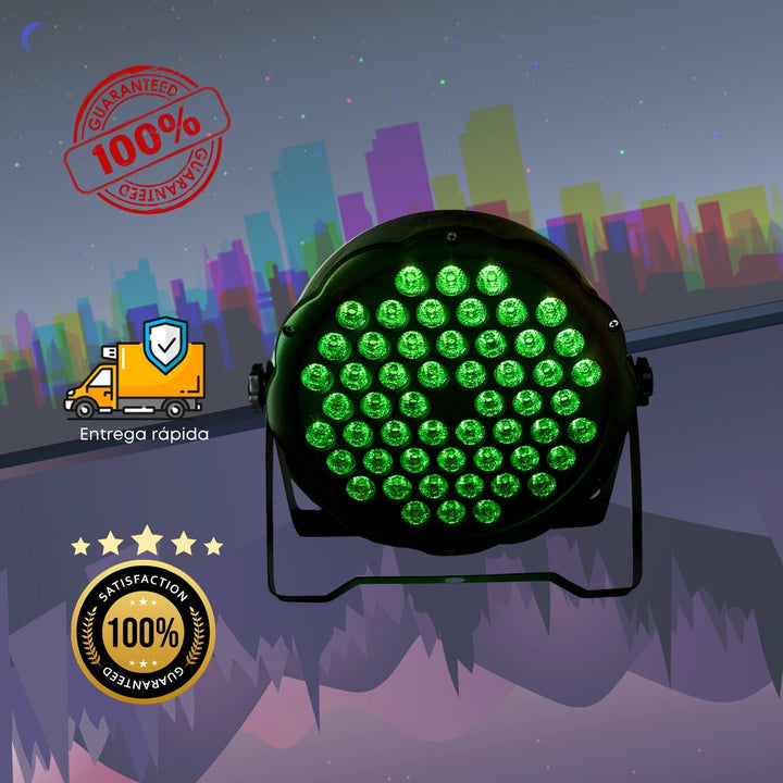 Par Led RGB 54×3