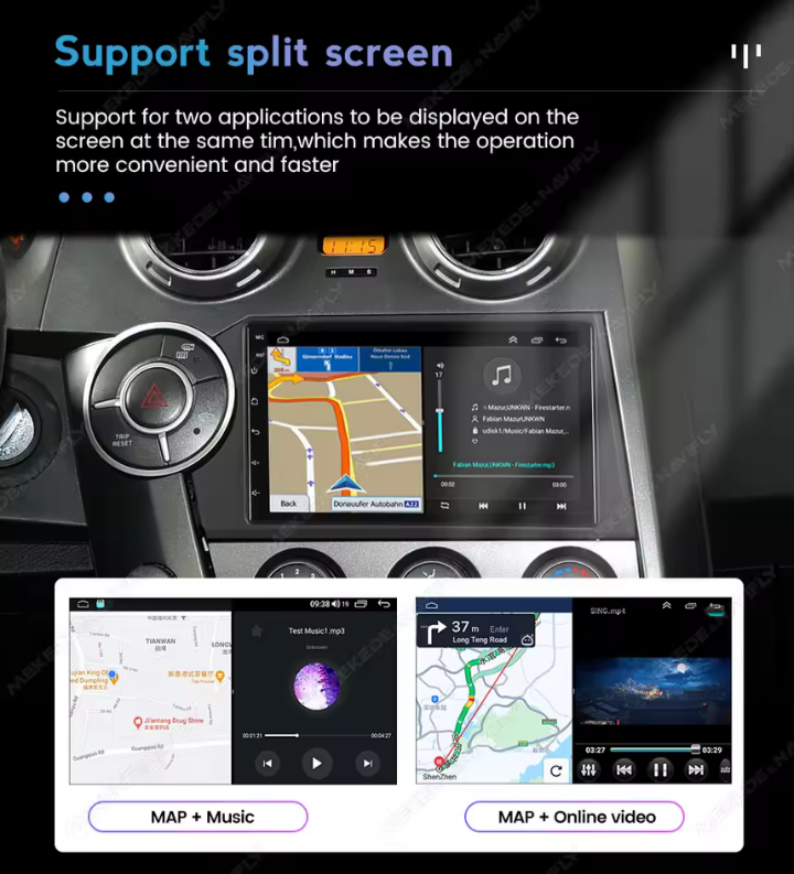 Pantalla Para Carro 9" Android13 2din