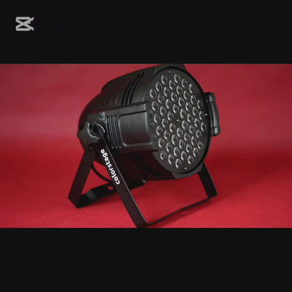 Par Led 54 RGB Tipo Cañon