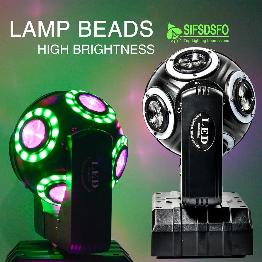 Bola De Disco Giratoria Led RGB
