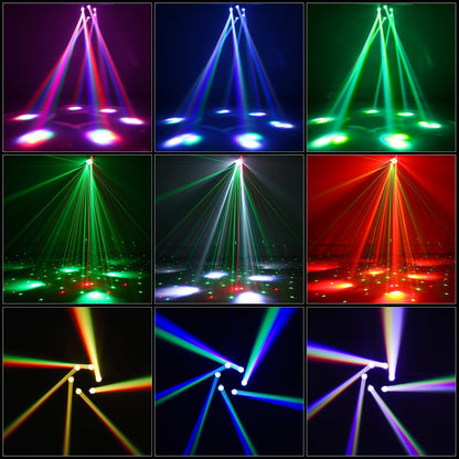 Luz Led 6 Brazos 4 en 1 - 150W