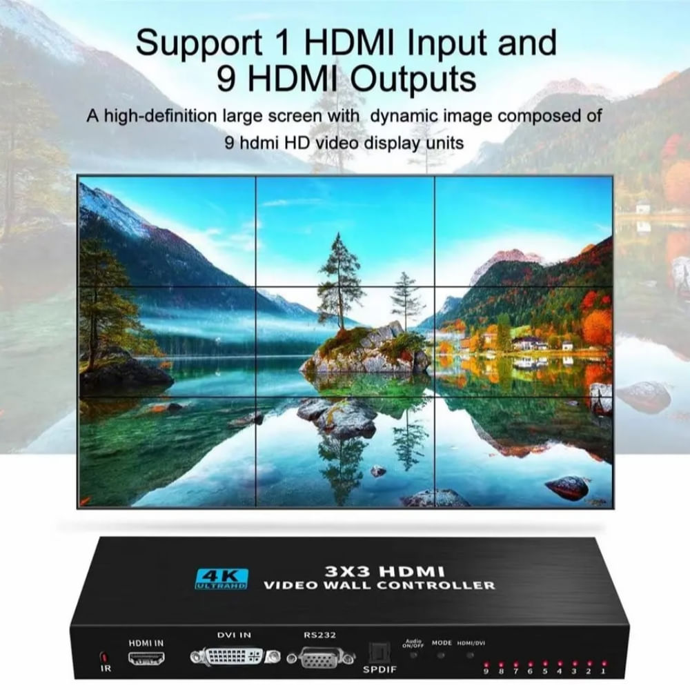 Video Wall Controller 9S 4K