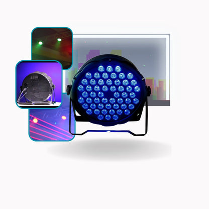Par Led RGB 54×3