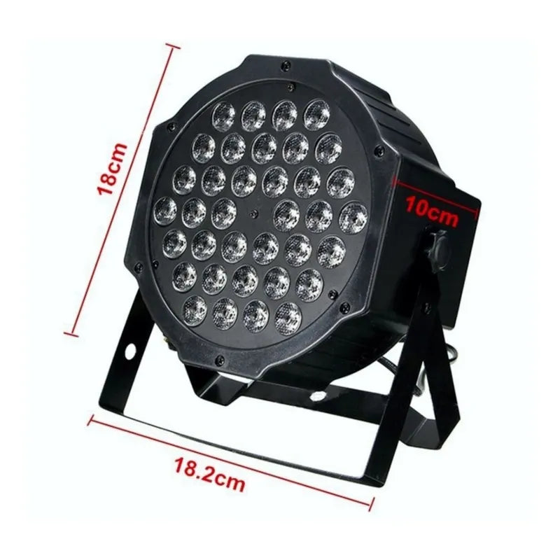 Par Led Luz Negra 36 Leds