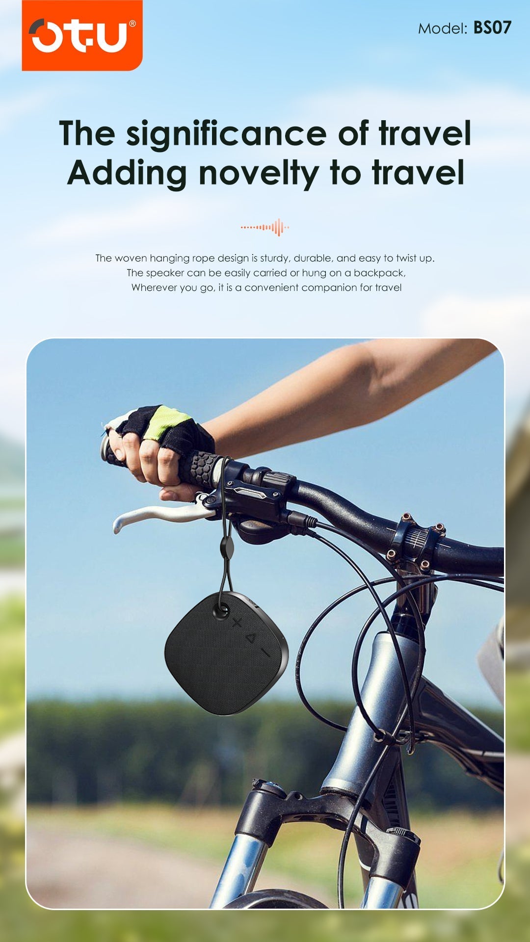 Parlante Bluetooth BS07 Otu