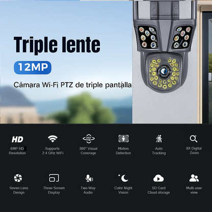 Cámara De Seguridad T19-3 Lentes