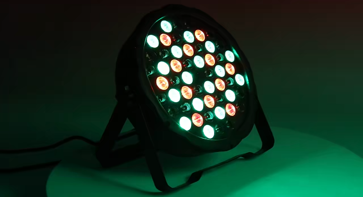 Par Led Plástico 54×3W RGB