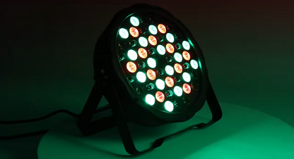 Par Led Plástico 54×3W RGB