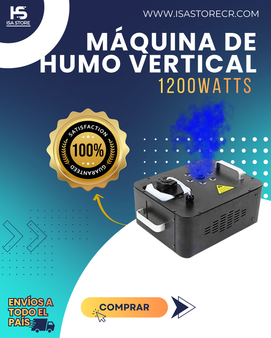 Máquina De Humo Vertical 1200 Watts