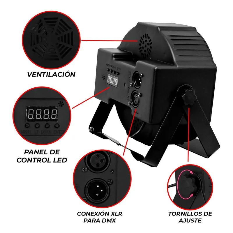 Par Led RGB 36x3