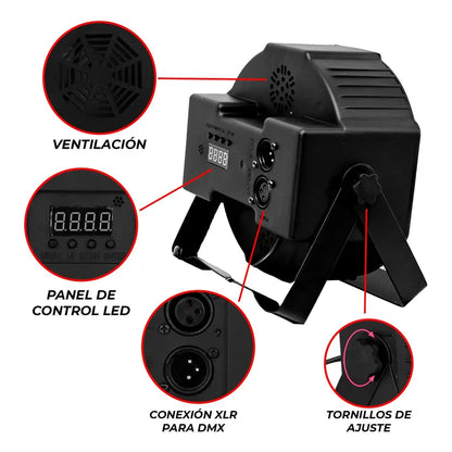 Par Led RGB 36x3