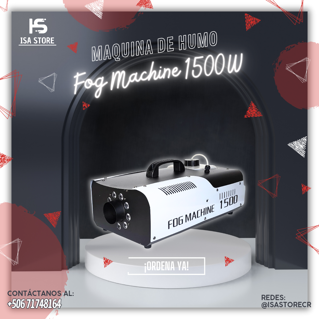 Maquina De Humo 1500 Watts