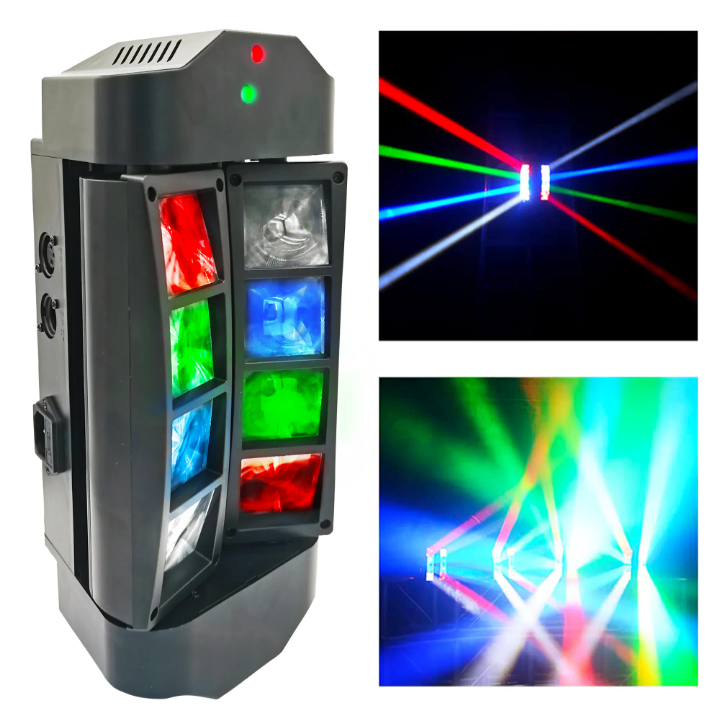 Spider Luz Led RGB Con Láser