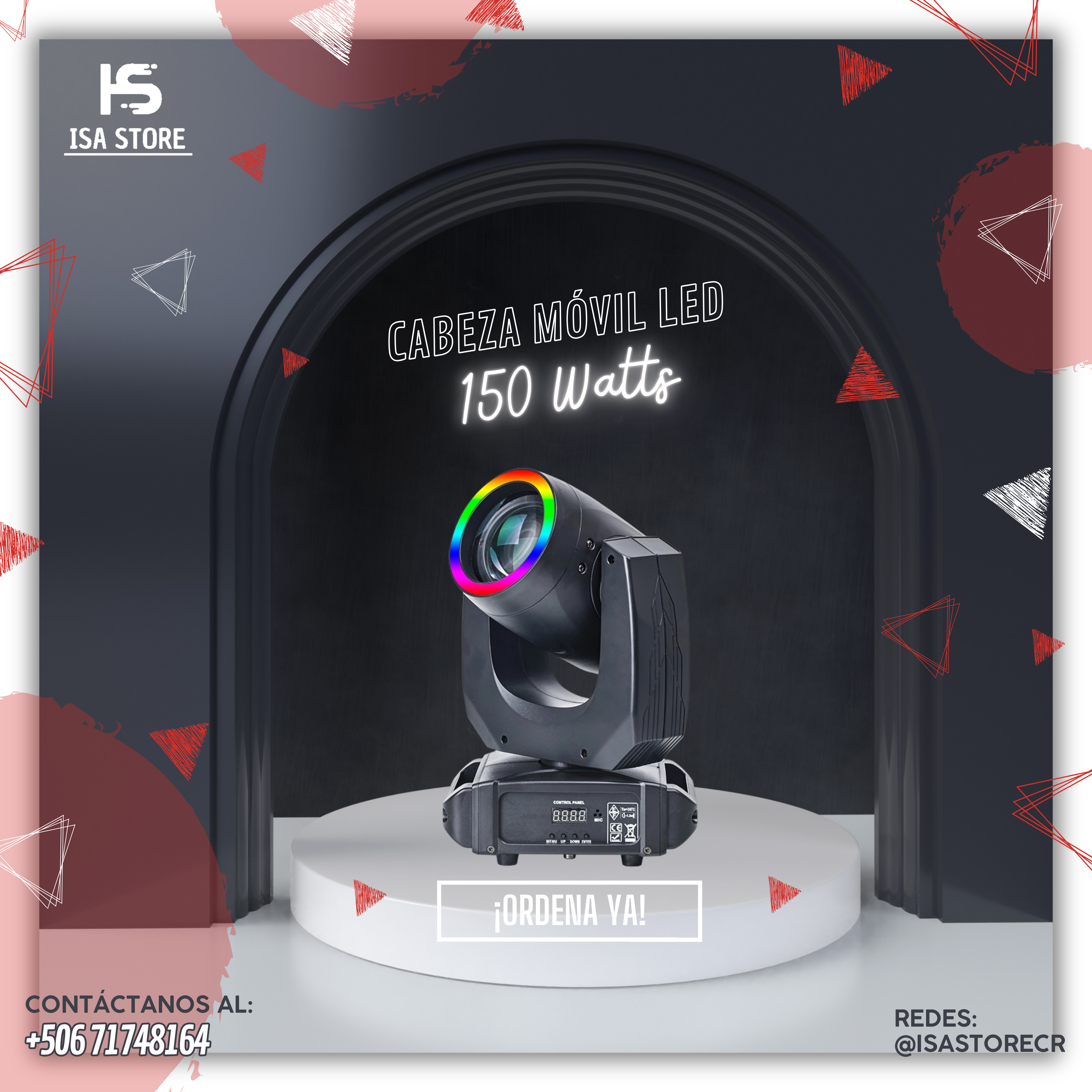 Cabeza Móvil Beam 150 Watts