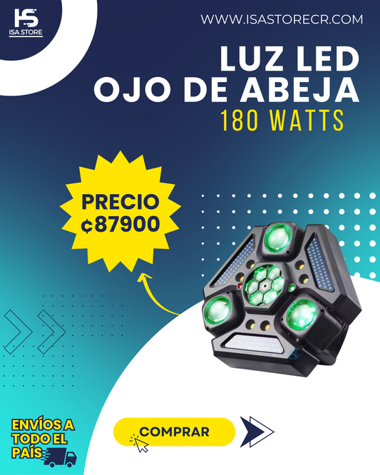 Luz Led Ojo De Abeja 3 Brazos