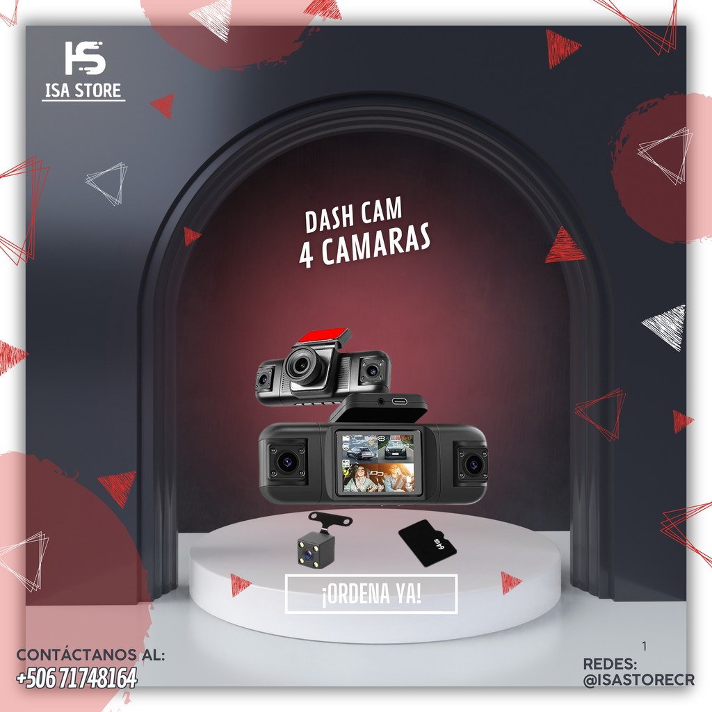 Cámara Para Carro 4 Cámaras