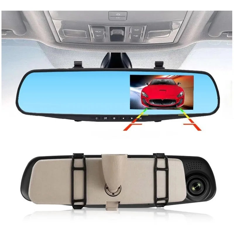 Cámara Retrovisor + Reversa 1080P