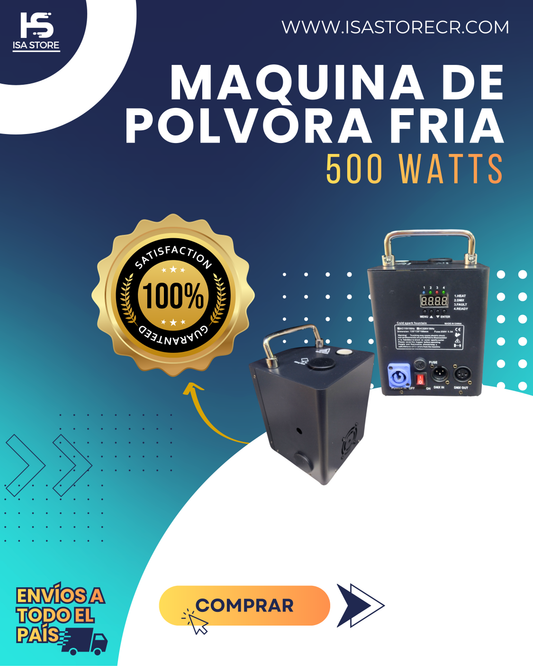 Máquina De Pólvora Fria 500 Watts