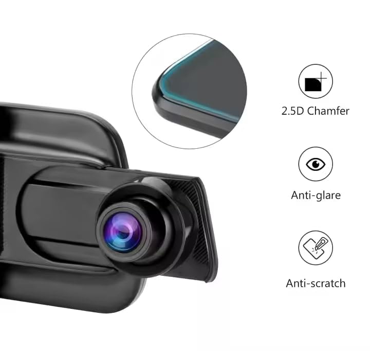 Cámara Retrovisor Táctil HD