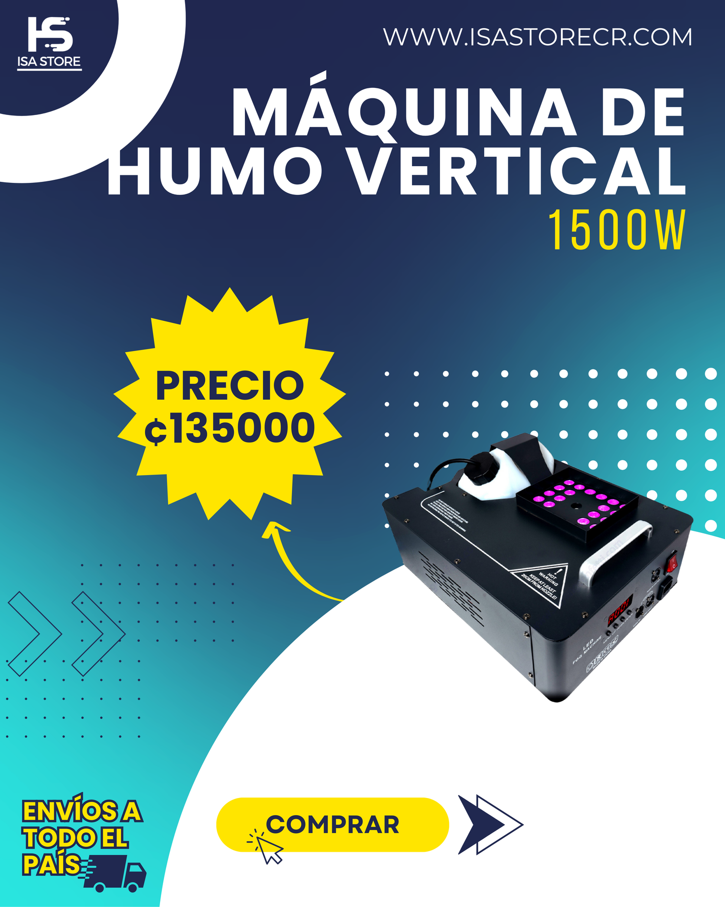 Maqui De Humo 1500W Vertical