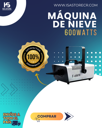 Máquina De Nieve 600W