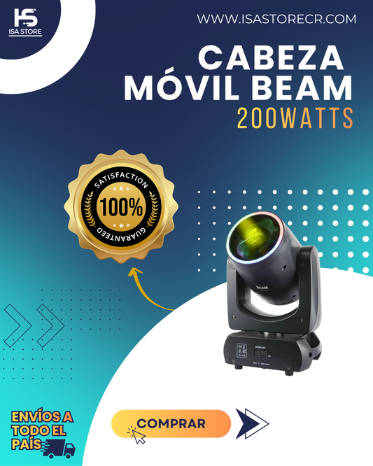 Cabeza Móvil Beam 200 Watts