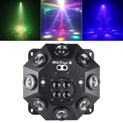 Luz Led 4 En 1 Estroboscopica