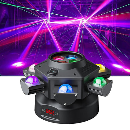 Luz Led 6 Brazos 4 en 1 - 150W