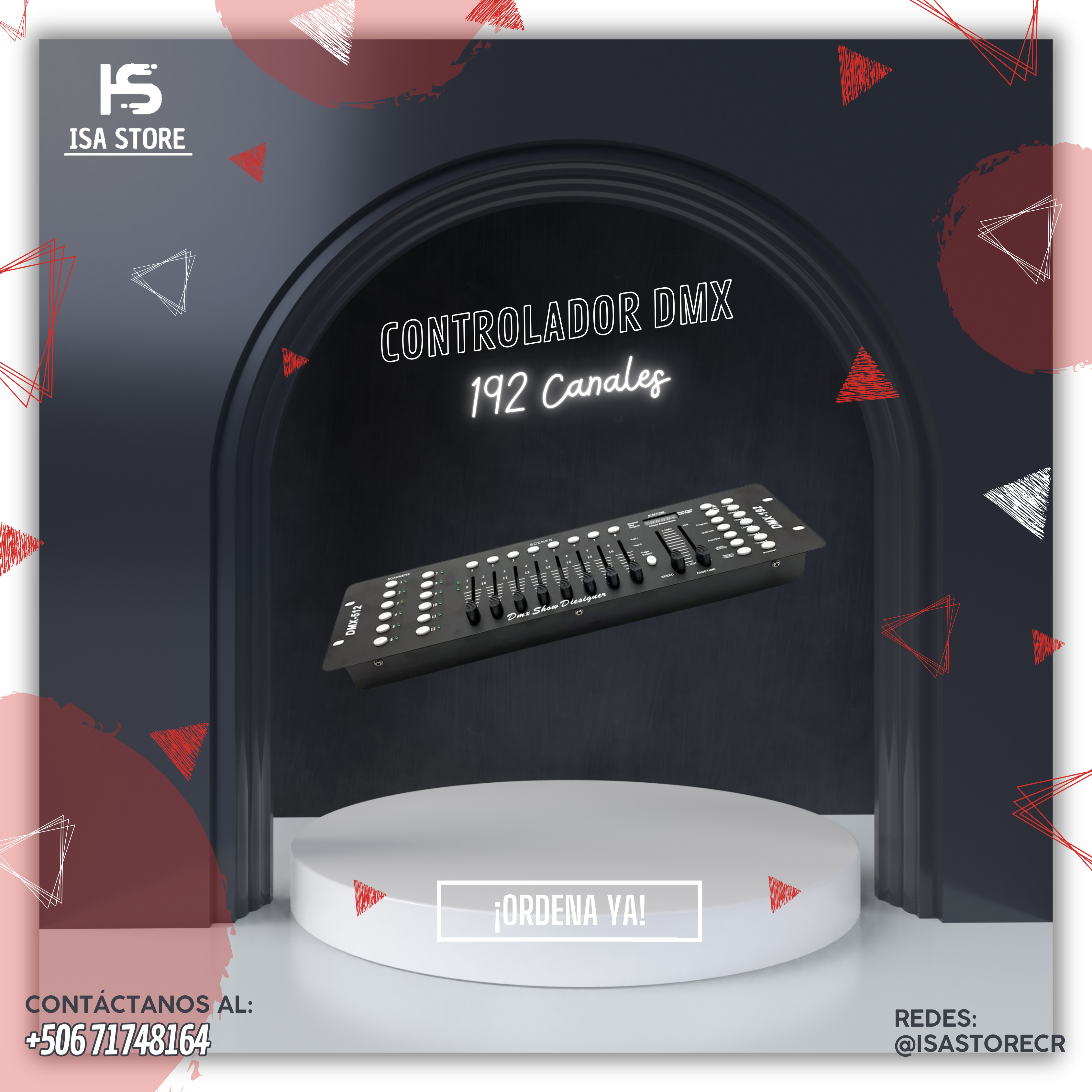 DMX System 512/192 Canales