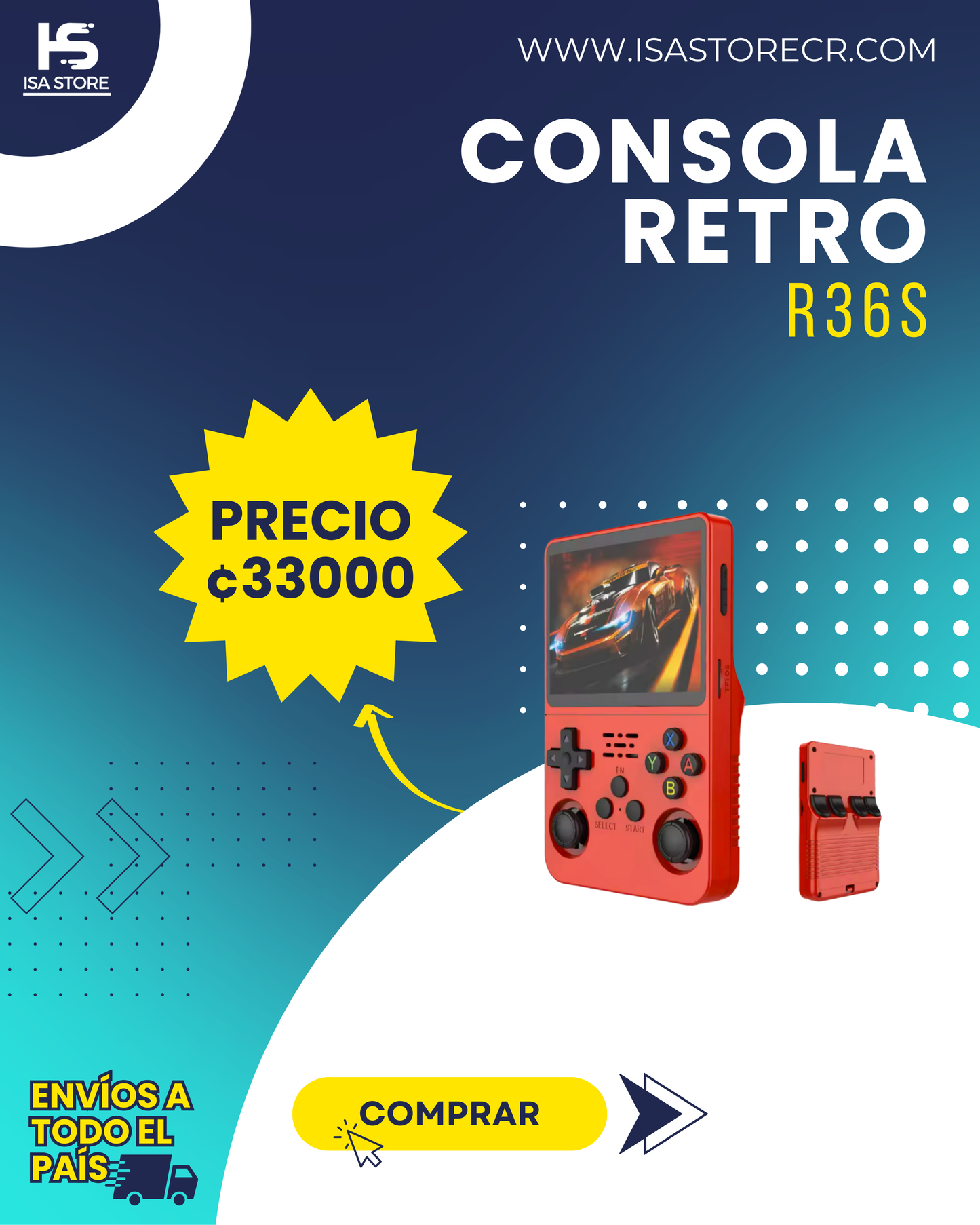 Consola Retro R36S