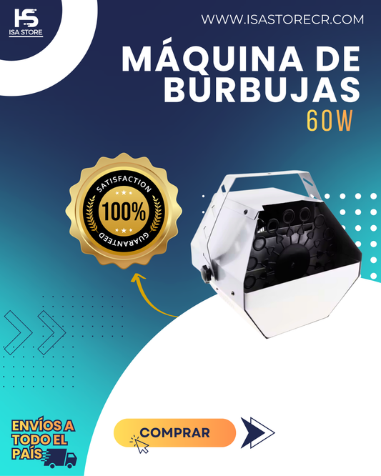 Máquina De Burbujas 60W