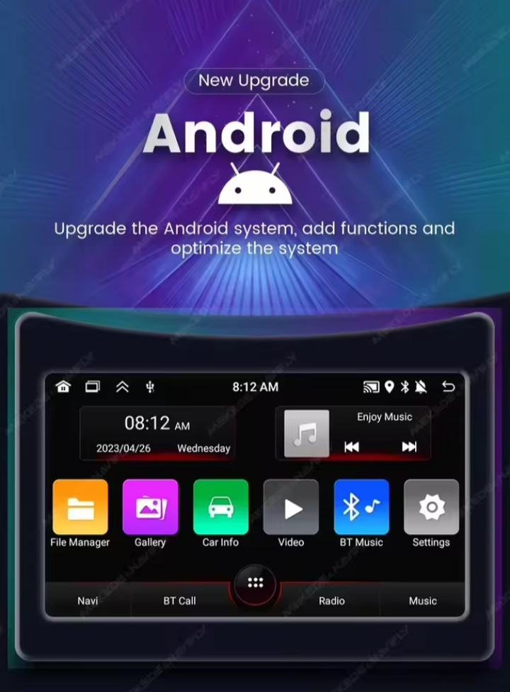 Pantalla Para Carro 10" Android13 2din