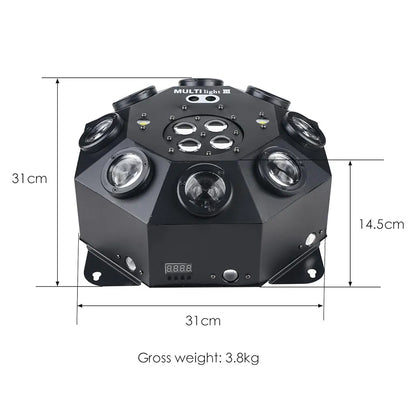 Luz Led 4 En 1 Estroboscopica