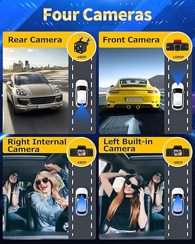 Cámara Para Carro 4 Cámaras