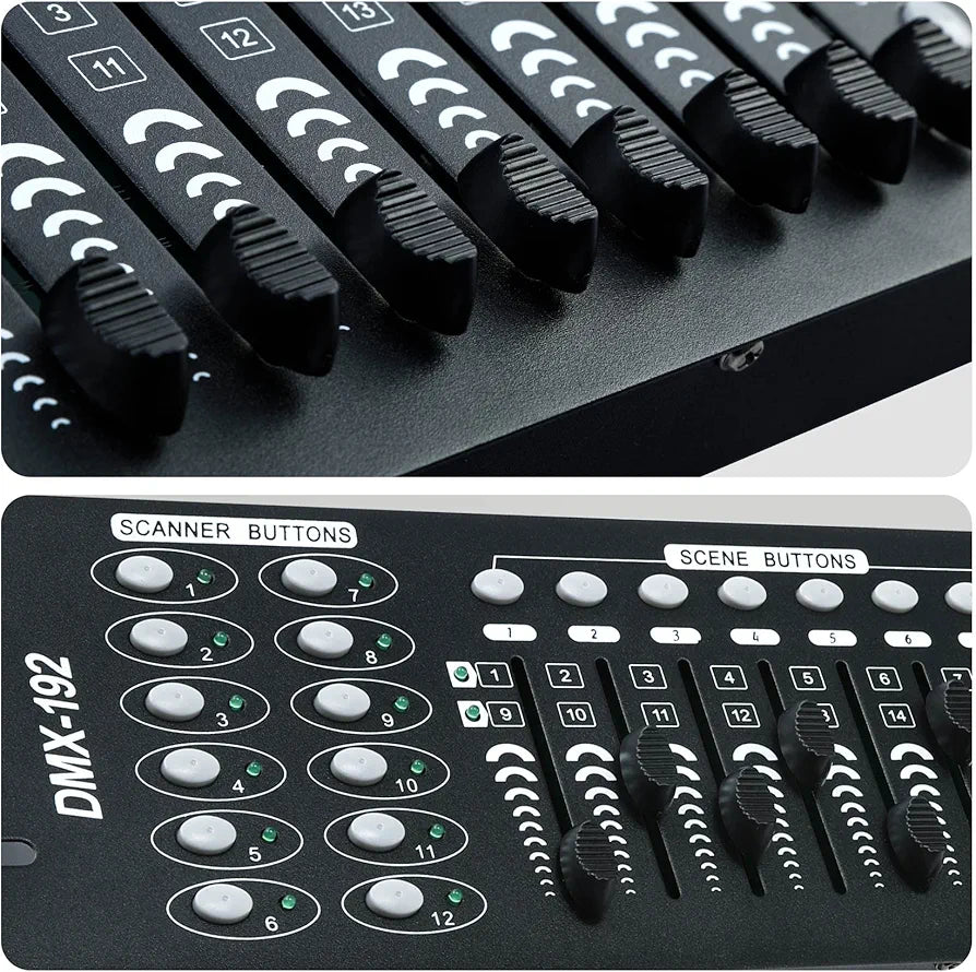 DMX System 512/192 Canales