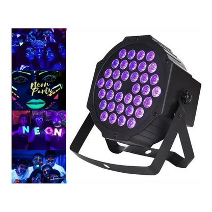 Par Led Luz Negra 36 Leds
