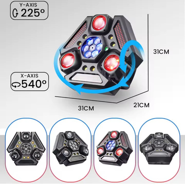 Luz Led Ojo De Abeja 3 Brazos