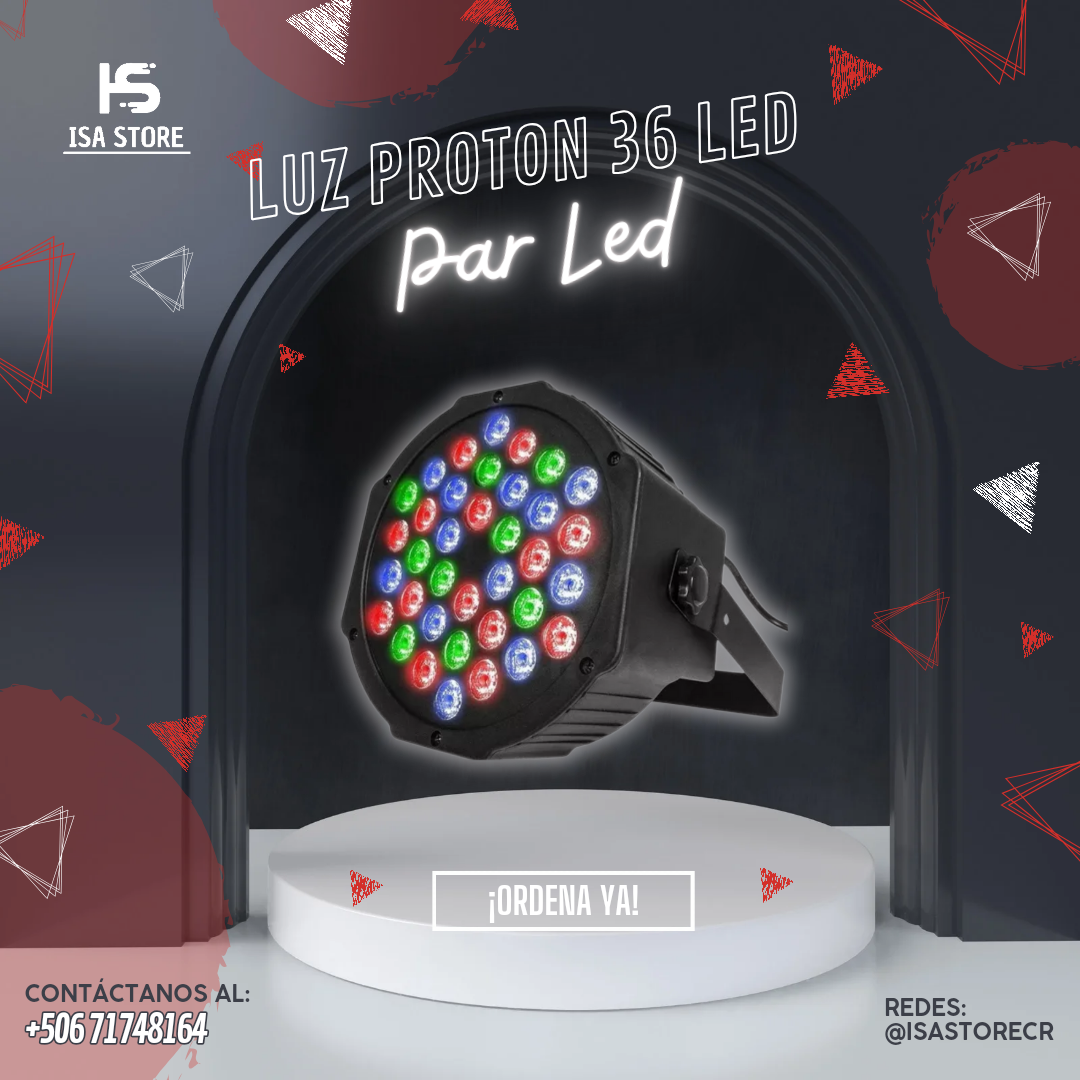 Par Led 36 Leds RGB