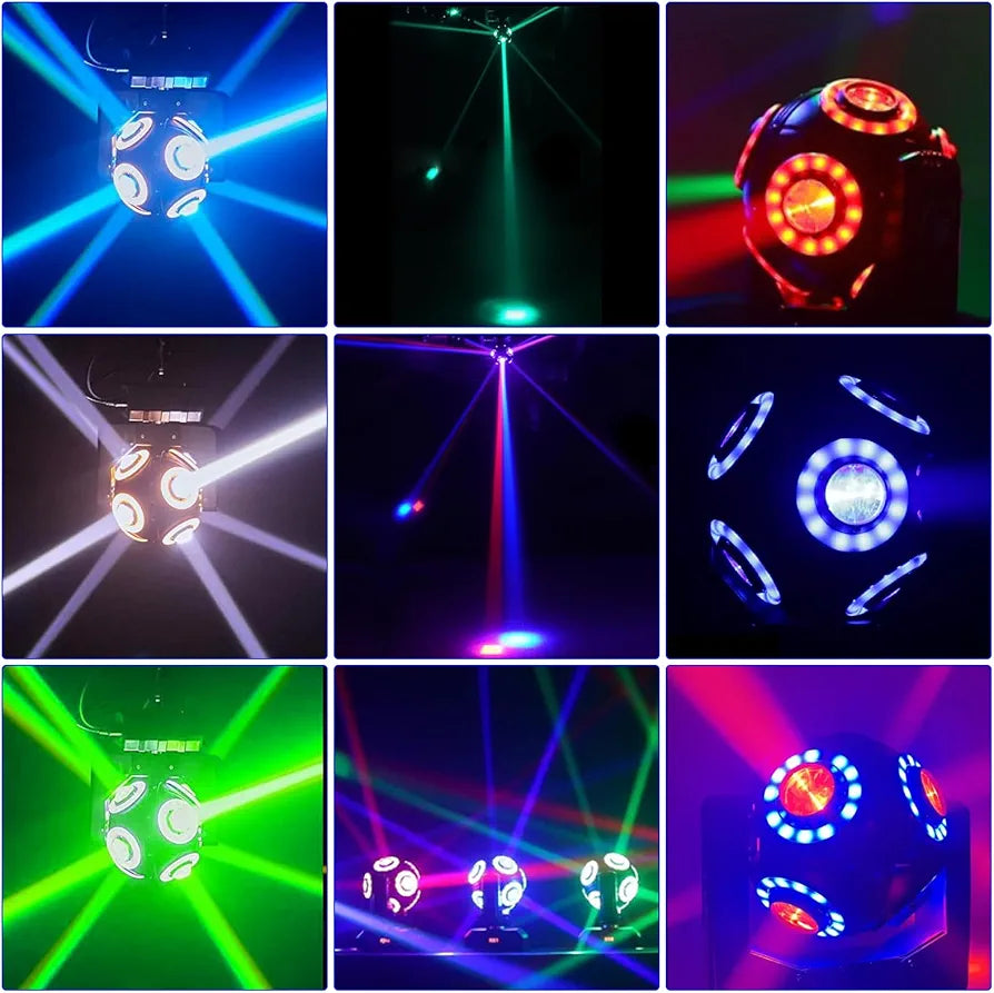 Bola De Disco Giratoria Led RGB