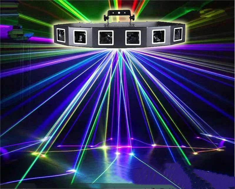 Luz Laser 6 Ojos