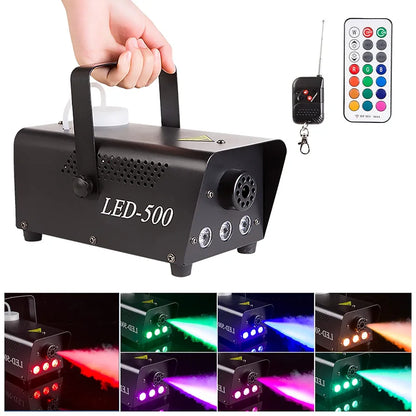 Maquina De Humo 500 Watts RGB