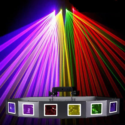 Luz Laser 6 Ojos