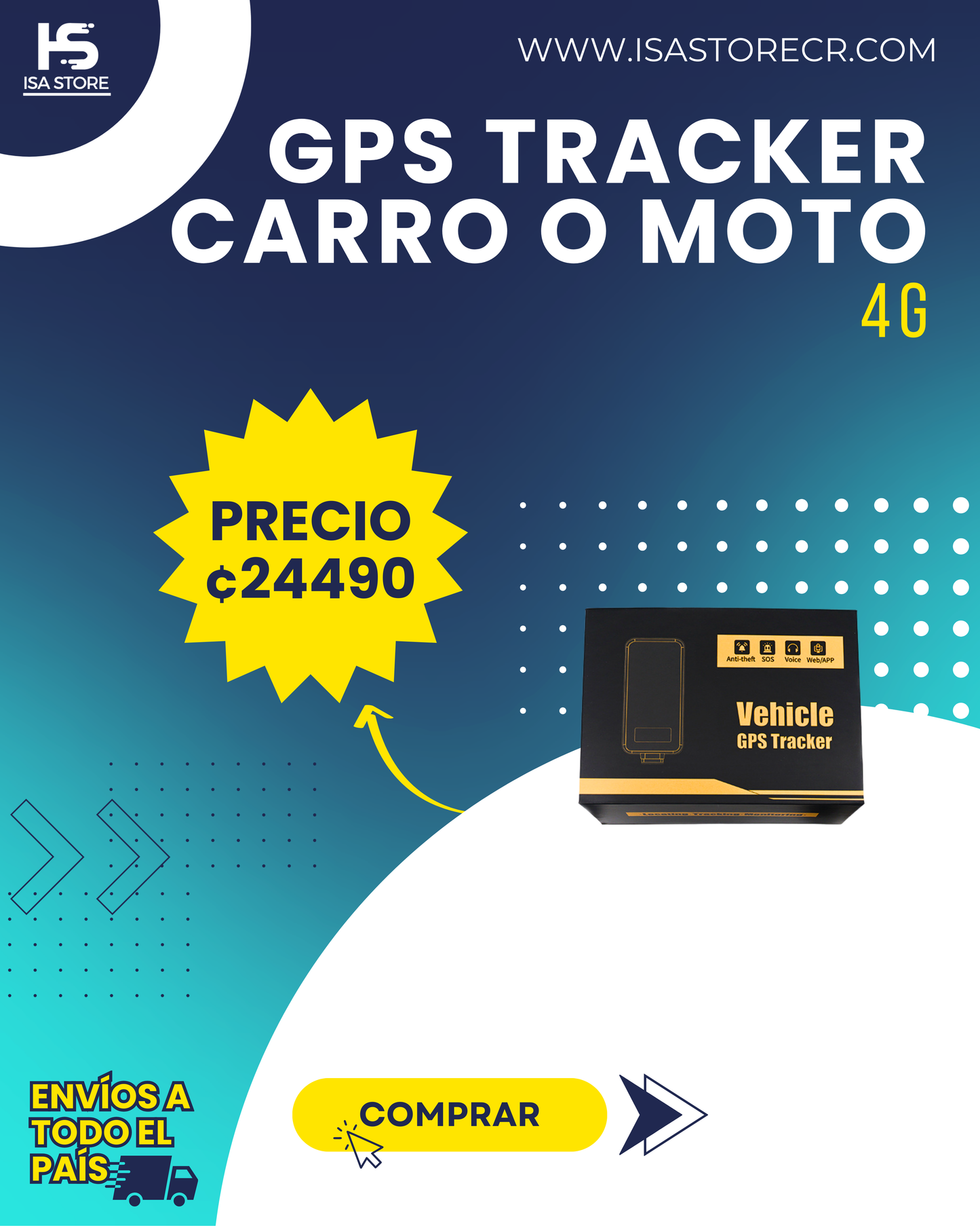 Gps Tracker 4G + App