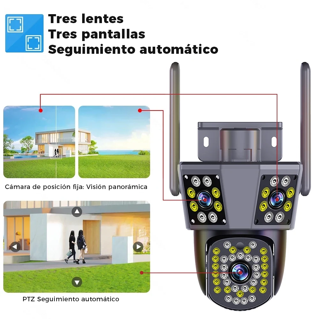 Cámara De Seguridad T19-3 Lentes