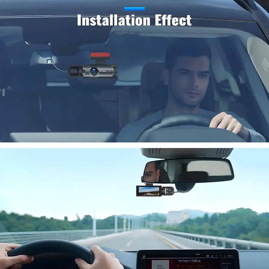 Cámara Para Carro Triple + SD