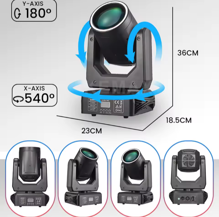 Cabeza Móvil Beam 200 Watts