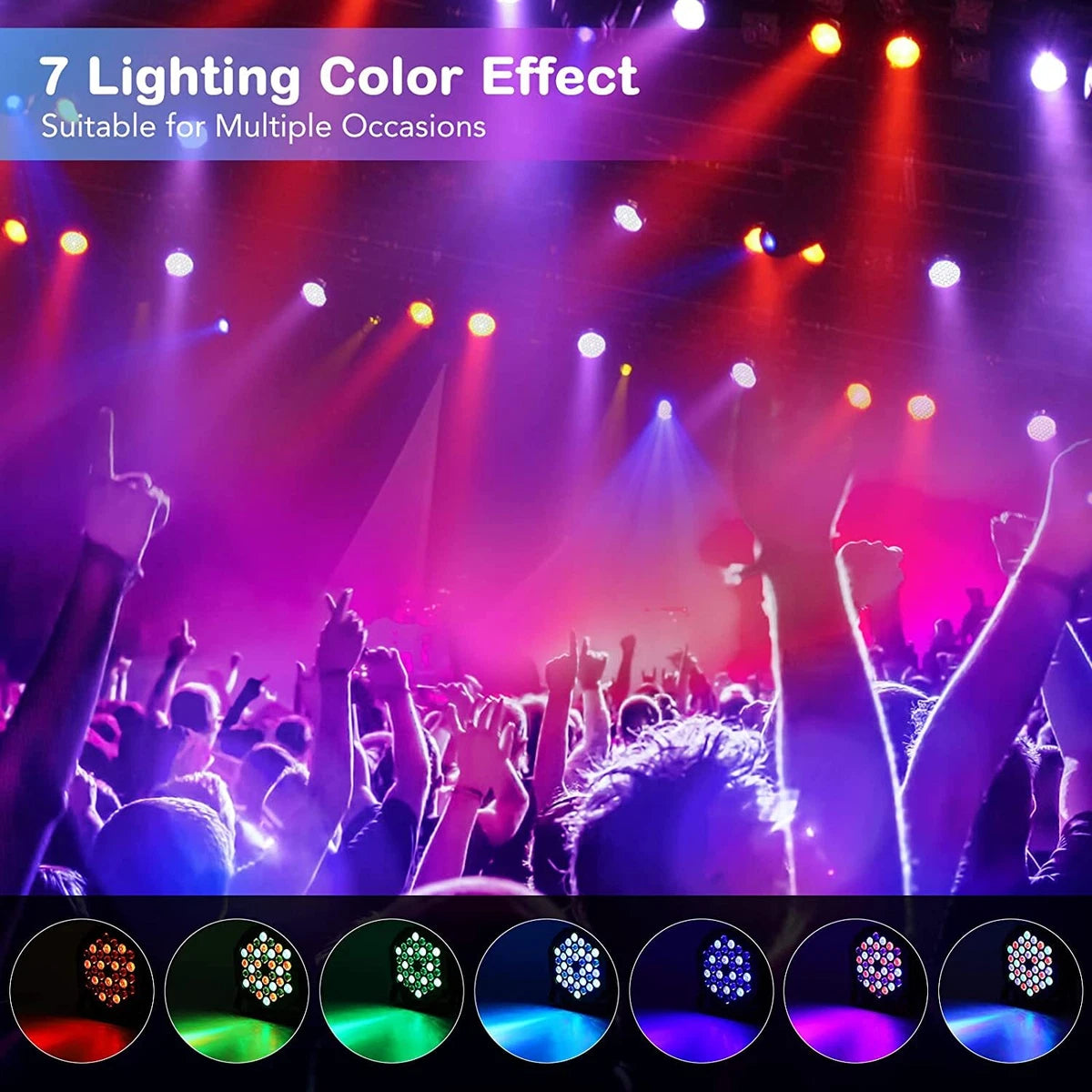 Par Led 36 Leds RGB