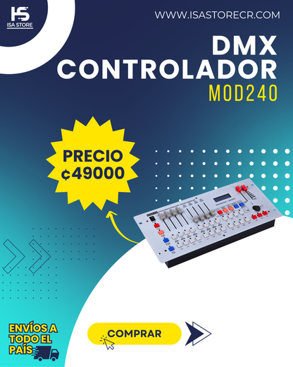 Controlador DMX Profesional 240 Canales
