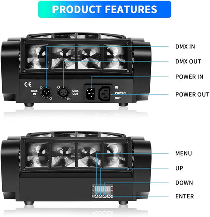 Spider Luz Led RGB